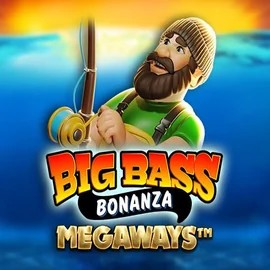 Big Bass Bonanza Megaways slot logo by Pragmatic Play at WinRolla Casino