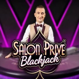 Blackjack Salon Privé game by Ezugi – logo hosted on WinRolla Casino
