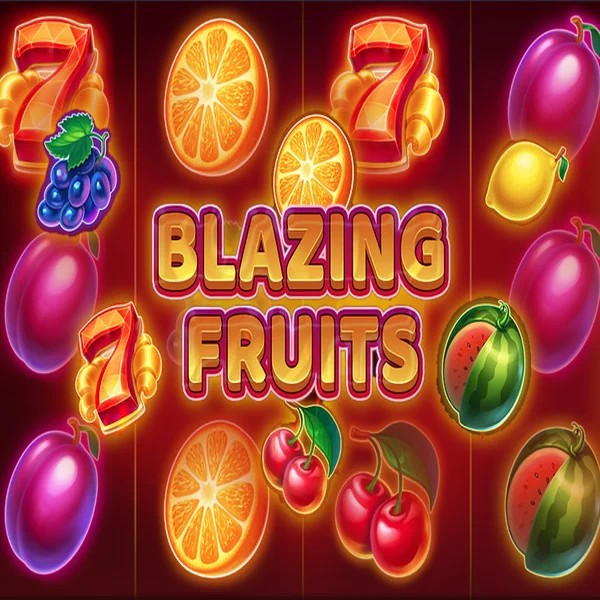 Blazing Fruits slot icon by Inbet Games, available at WinRolla Casino