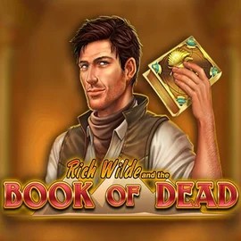Book of Dead slot visual from Play'n GO available on winrolla-casino.eu.com