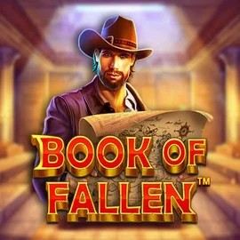 Book Of Fallen slot logo by Pragmatic Play at WinRolla Casino