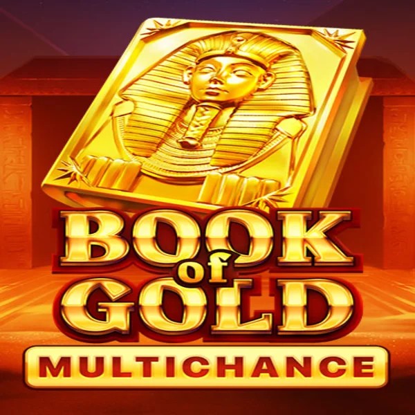 Book of Gold Multichance game by Playson – logo hosted on WinRolla Casino