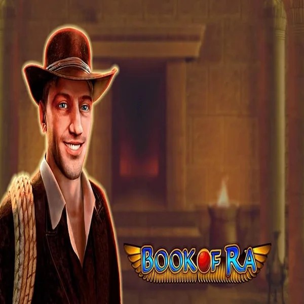 Official Slots logo: Book of Ra by Greentube at WinRolla Casino