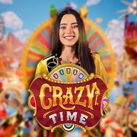 Crazy Time by Evolution, showcased at winrolla-casino.eu.com – game logo