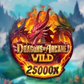 Dragons of Arcane Wild by Foxium, showcased at winrolla-casino.eu.com – game logo