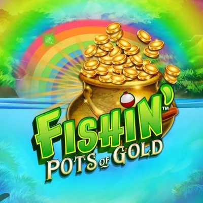 Fishin Pots Of Gold by Gameburger Studios, showcased at winrolla-casino.eu.com – game logo