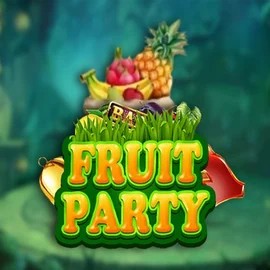 Fruit Party slot logo by Top Trend Gaming at WinRolla Casino