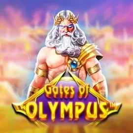 Gates of Olympus slot logo by Pragmatic Play at WinRolla Casino