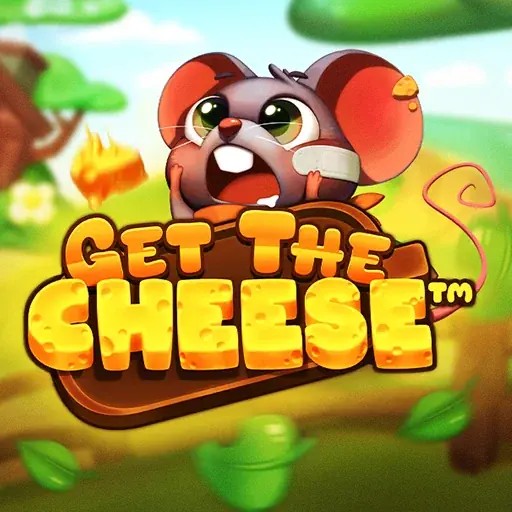 Get The Cheese by Hacksaw Gaming, showcased at winrolla-casino.eu.com – game logo
