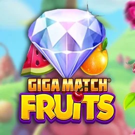 Giga Match Fruits slot icon by RubyPlay, available at WinRolla Casino