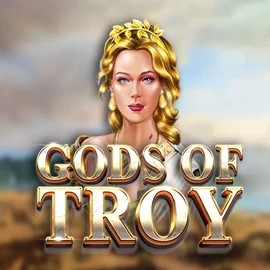 Gods of Troy slot logo by Red Tiger Gaming at WinRolla Casino