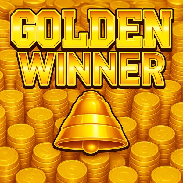 Official Slots logo: Golden Winner by Inspired Gaming at WinRolla Casino