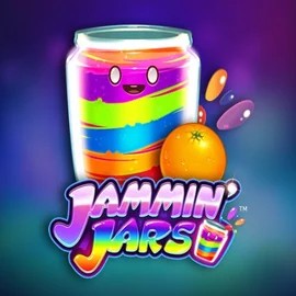 Jammin Jars online game logo by Push Gaming on winrolla-casino.eu.com