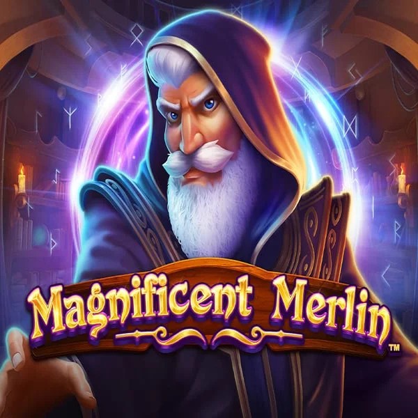 Magnificent Merlin casino game by Greentube – featured logo at WinRolla Casino