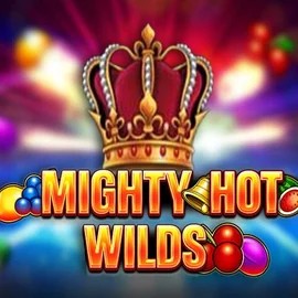 Slots logo of Mighty Hot Wilds from Inspired Gaming at WinRolla Casino
