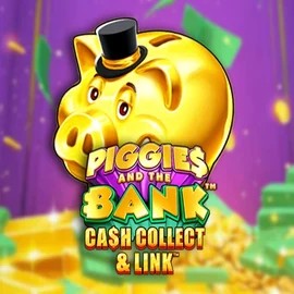 Piggies And The Bank Cash Collect & Link logo – Slots by Origins at WinRolla Casino