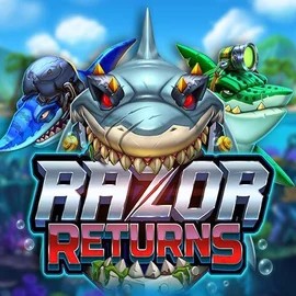 Razor Returns slot visual from Push Gaming available on winrolla-casino.eu.com