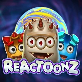 Reactoonz logo – Slots by Play'n GO at WinRolla Casino