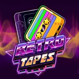 Retro Tapes slot visual from Push Gaming available on winrolla-casino.eu.com