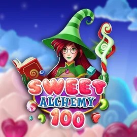 Sweet Alchemy 100 by Play'n GO, showcased at winrolla-casino.eu.com – game logo