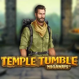 Temple Tumble Megaways online game logo by Relax Gaming on winrolla-casino.eu.com