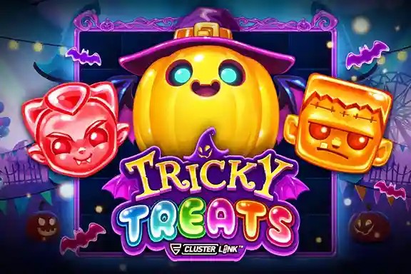 Tricky Treats logo by Push Gaming WinRolla Casino