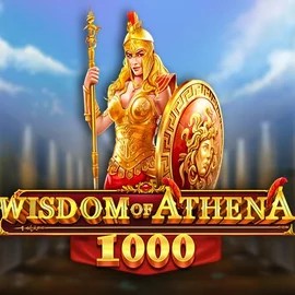 Wisdom of Athena 1000 game by Pragmatic Play – logo hosted on WinRolla Casino